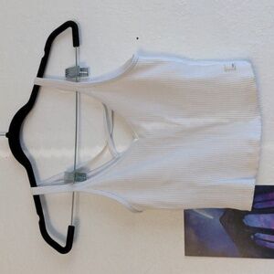 VUORI White Crossback Tank Top
